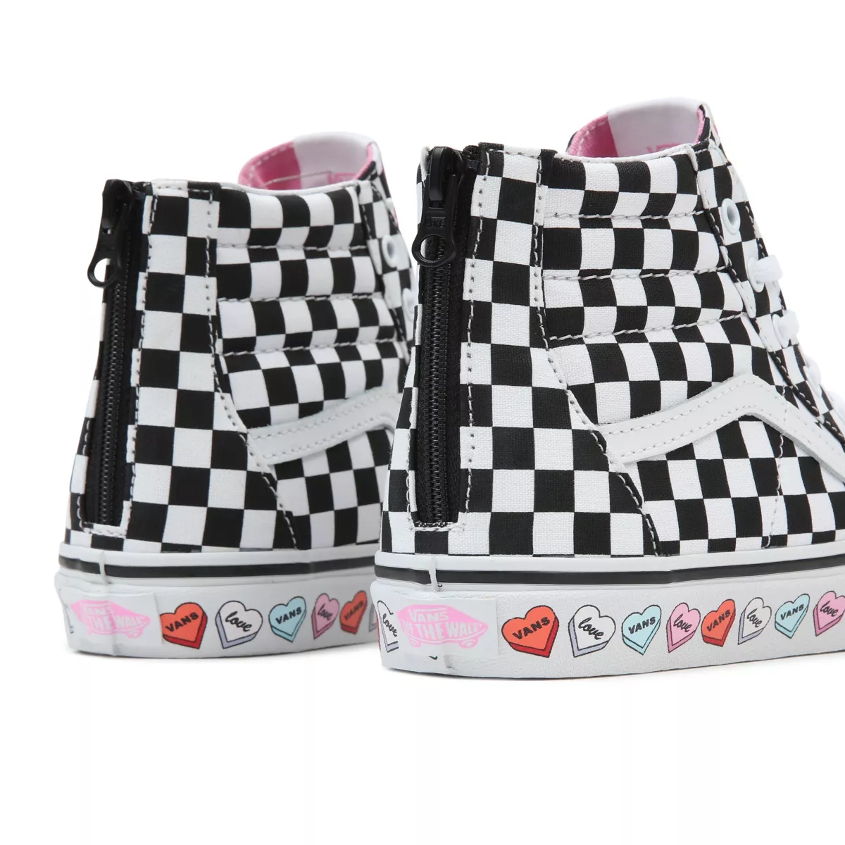 Vans Candy Hearts SK8-Hi Zip Negras | VN415R5JS98