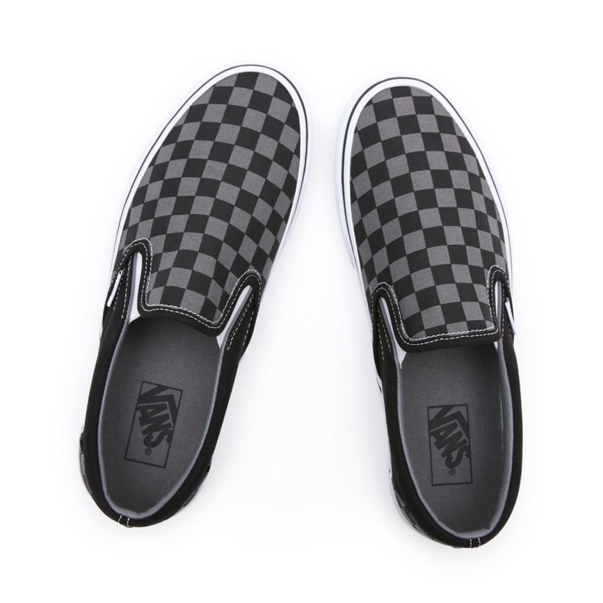 Vans Checkerboard Classic Slip-On Negras | VN764R6VI46