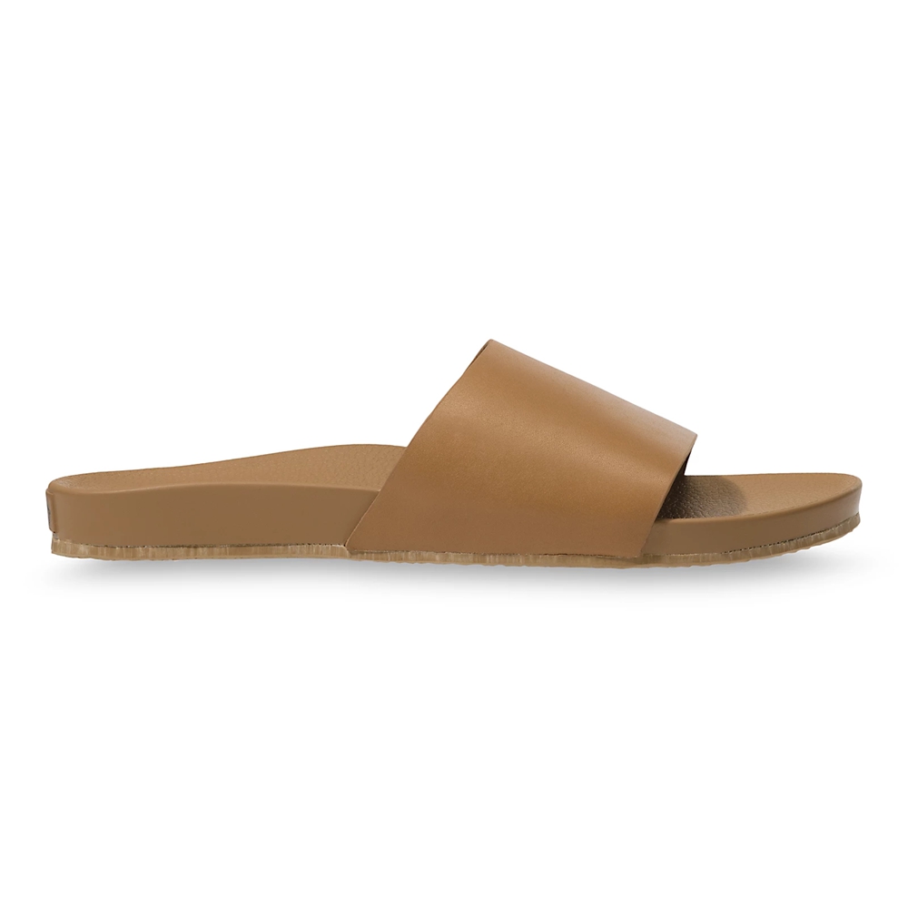 Vans Cuero Decon Slide Marrones | VN040C1ER55
