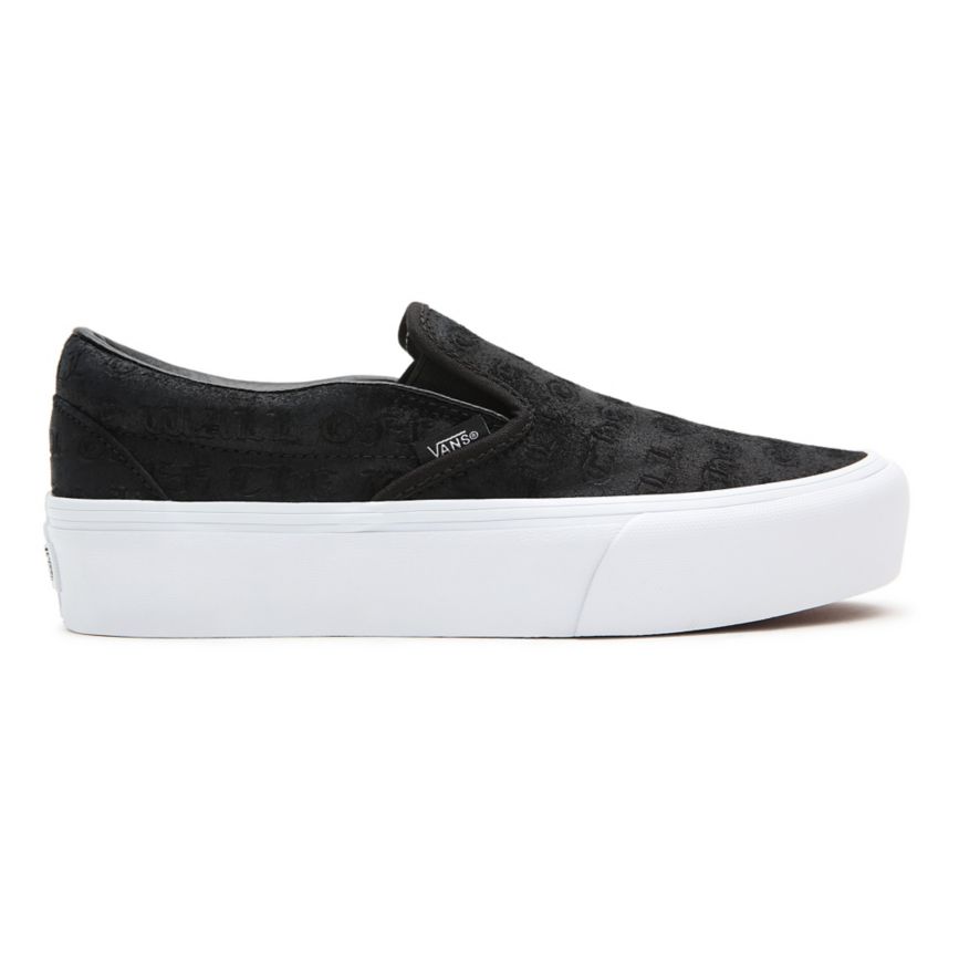 Vans Deboss OTW Classic Slip-On Platform Negras | VN469J5CC33