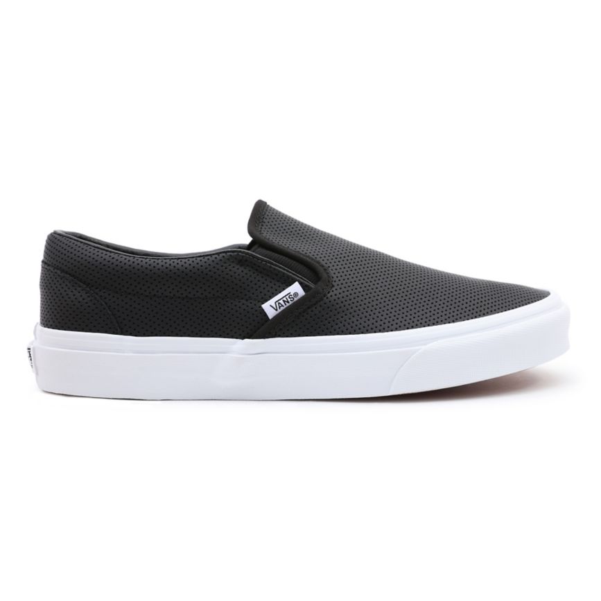 Vans Perf Cuero Classic Slip-On Negras | VN863Y1XA06