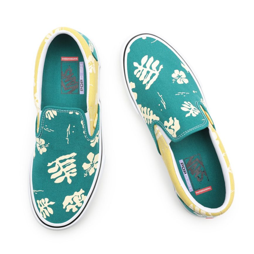 Vans Skate Aloha Slip-On Doradas | VN957R5NZ40