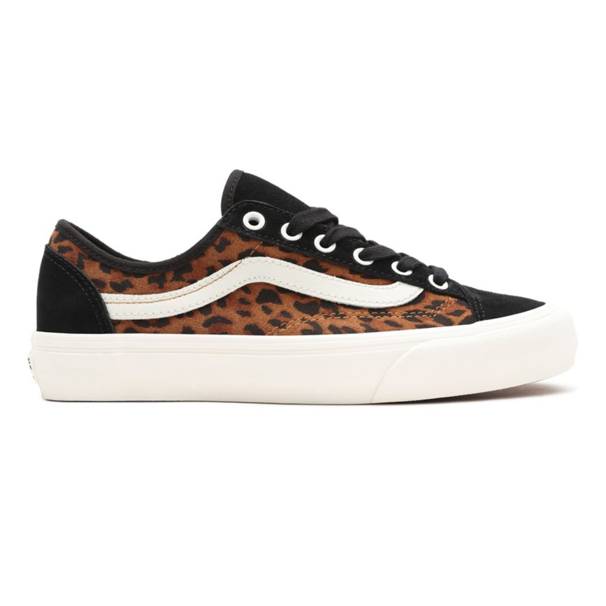Vans Suede Leopard Estilo 36 Decon SF Blancas | VN090T1VH43