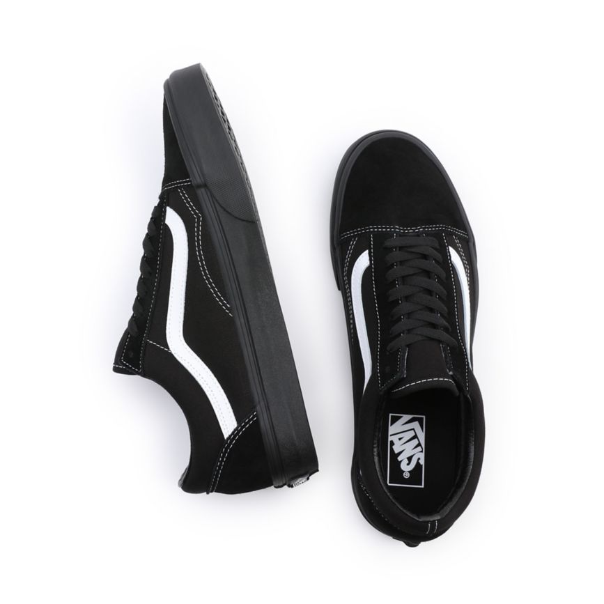Vans Suede Lona Old Skool Negras | VN827S4WE27