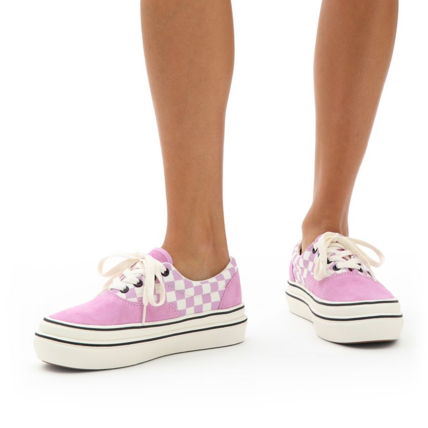 Vans Suede Lona Super ComfyCush Era Rosas | VN049S8WG98