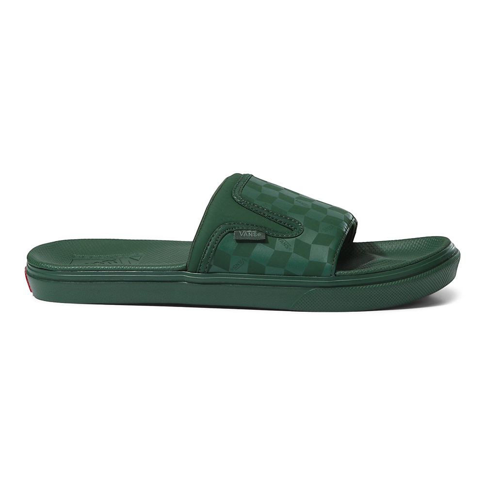 Vans UltraCush Slide-On Verde Oscuro | VN251G9IM52