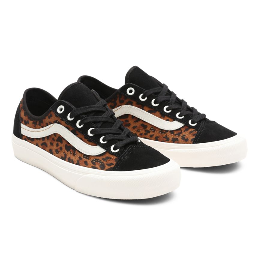 Vans Suede Leopard Estilo 36 Decon SF Blancas | VN090T1VH43